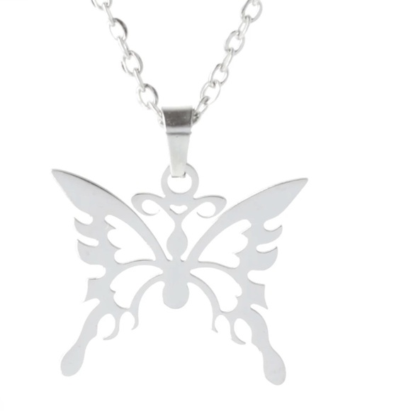Jewelry - Edgy Butterfly pensante Necklace